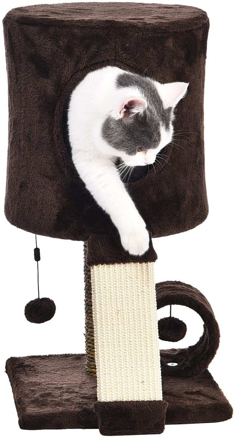 AmazonBasics Cat Tree Tower With Perch Condo