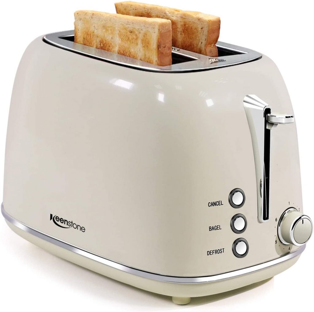 2 Slice Retro Stainless Steel Toasters