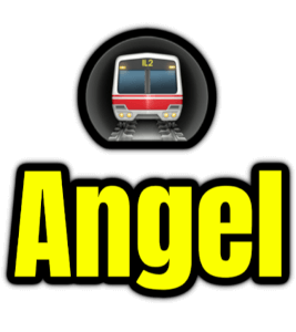 Angel  London Underground Station Logo PNG