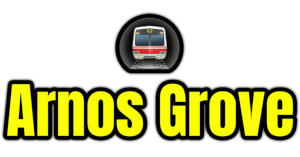 Arnos Grove  London Underground Station Logo PNG