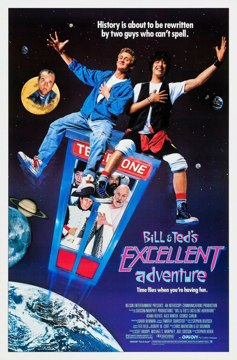 Bill Teds Excellent Adventure Poster