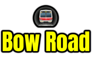 Bow Road London Underground Station Logo PNG