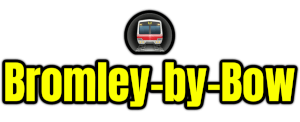 Bromley-by-Bow London Underground Station Logo PNG