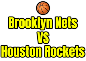 Brooklyn Nets VS Houston Rockets PNG