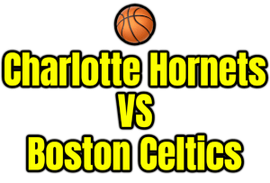 Charlotte Hornets VS Boston Celtics PNG
