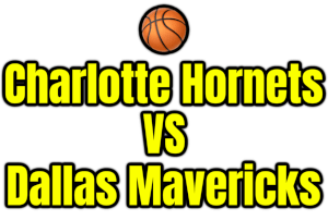 Charlotte Hornets VS Dallas Mavericks PNG