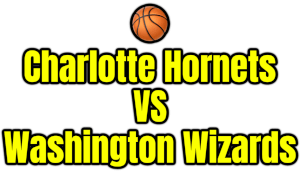 Charlotte Hornets VS Washington Wizards PNG