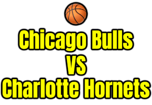 Chicago Bulls VS Charlotte Hornets PNG