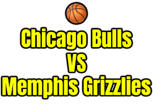 Chicago Bulls VS Memphis Grizzlies PNG