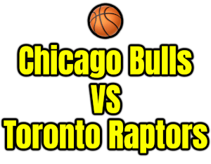 Chicago Bulls VS Toronto Raptors PNG