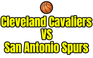 Cleveland Cavaliers VS San Antonio Spurs PNG