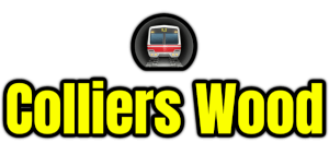 Colliers Wood London Underground Station Logo PNG
