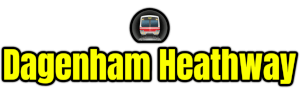 Dagenham Heathway London Underground Station Logo PNG