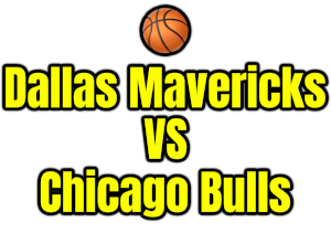 Dallas Mavericks VS Chicago Bulls PNG