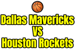 Dallas Mavericks VS Houston Rockets PNG