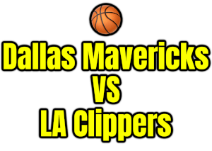 Dallas Mavericks VS LA Clippers PNG