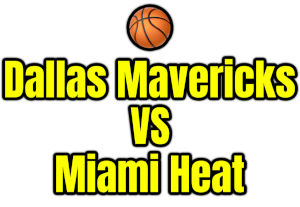 Dallas Mavericks VS Miami Heat PNG