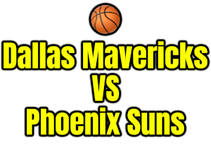 Dallas Mavericks VS Phoenix Suns PNG