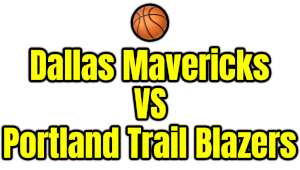 Dallas Mavericks VS Portland Trail Blazers PNG