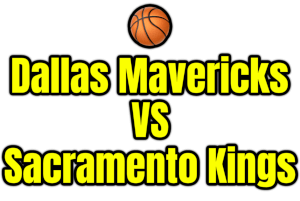 Dallas Mavericks VS Sacramento Kings PNG