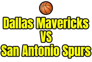 Dallas Mavericks VS San Antonio Spurs PNG