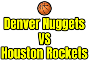 Denver Nuggets VS Houston Rockets PNG
