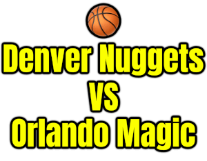 Denver Nuggets VS Orlando Magic PNG