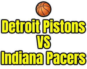 Detroit Pistons VS Indiana Pacers PNG