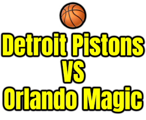 Detroit Pistons VS Orlando Magic PNG