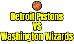 Detroit Pistons VS Washington Wizards PNG