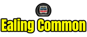 Ealing Common London Underground Station Logo PNG
