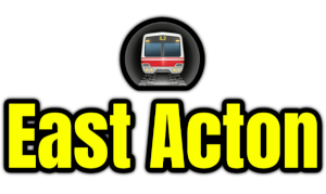 East Acton London Underground Station Logo PNG