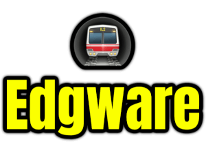 Edgware London Underground Station Logo PNG