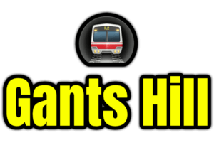 Gants Hill  London Underground Station Logo PNG