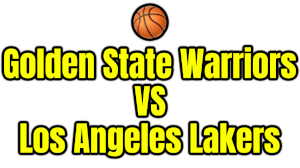 Golden State Warriors VS Los Angeles Lakers PNG