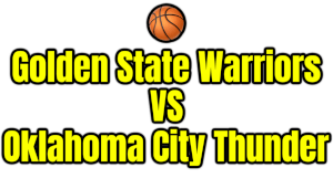 Golden State Warriors VS Oklahoma City Thunder PNG