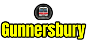 Gunnersbury  London Underground Station Logo PNG