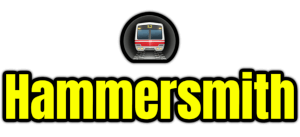Hammersmith  London Underground Station Logo PNG