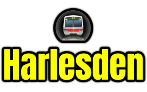 Harlesden  London Underground Station Logo PNG