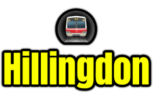 Hillingdon  London Underground Station Logo PNG