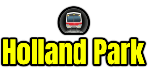 Holland Park  London Underground Station Logo PNG
