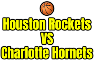 Houston Rockets VS Charlotte Hornets PNG