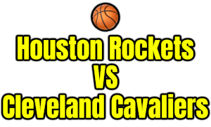 Houston Rockets VS Cleveland Cavaliers PNG