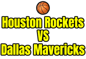 Houston Rockets VS Dallas Mavericks PNG