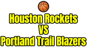 Houston Rockets VS Portland Trail Blazers PNG
