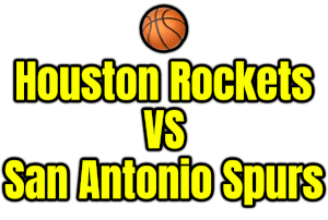 Houston Rockets VS San Antonio Spurs PNG
