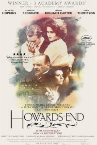 Howards End movie poster 1992