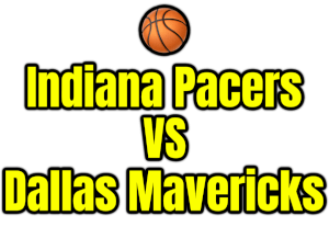 Indiana Pacers VS Dallas Mavericks PNG