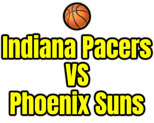 Indiana Pacers VS Phoenix Suns PNG