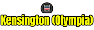 Kensington (Olympia)  London Underground Station Logo PNG